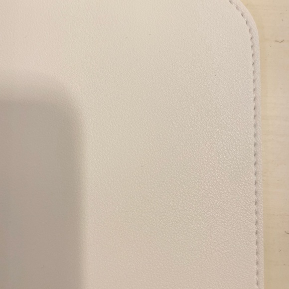 Beautiful Cream White Desk Pad Mouse Pad - Picture 3 of 3